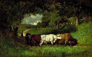Edward Mitchell Bannister Edward Mitchell Bannister's painting oil